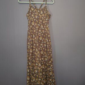 Organic Cotton Fit and Flare Midi Dress